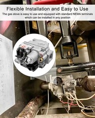 700-506 Gas Valve 200000 BTU/H Fit for Robertshaw 700 Series, Standard NEMA T…