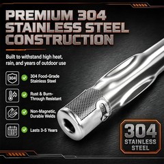 69787 Grill Burner Tubes for Weber Spirit and GS4 Spirit II 300 Series,