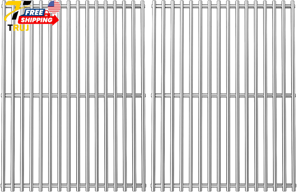 17.5 Inch Grill Grates for We-ber Spirit 300 Series Genesis Silver/Gold/Platinum