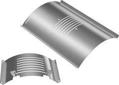 Flame Broiler Slide Cover and Bottom for Pit Boss Replacement Parts in PB700