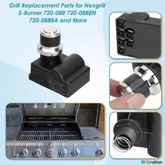 6 Outlet Nexgrill Compatible Push Button Igniter Replacement – Easy Install