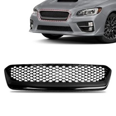 Front Bumper Grille Fits for 15-17 Subaru WRX | Upper Bumper Grille Grill