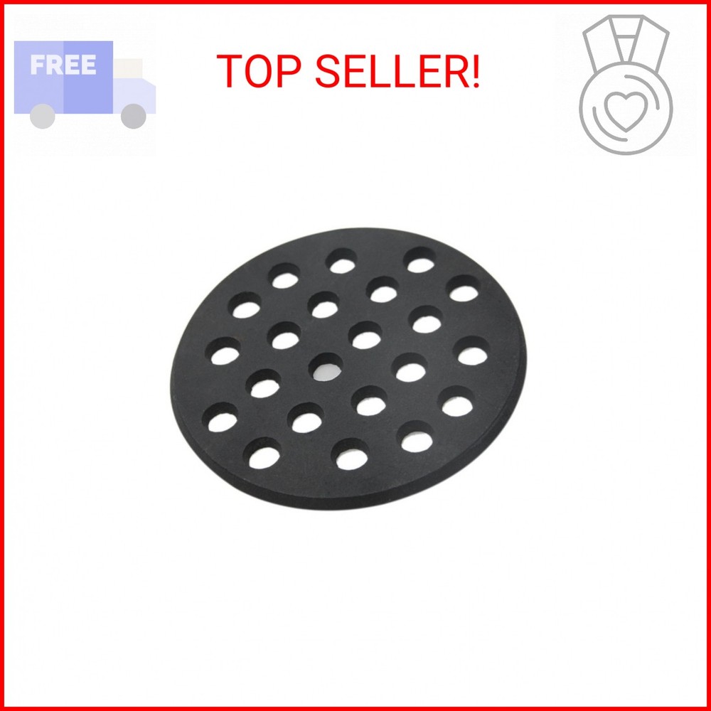 Round cast Iron Bottom fire Grate for Big Green Egg, BBQ high Heat Charcoal Plat
