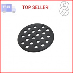 Round cast Iron Bottom fire Grate for Big Green Egg, BBQ high Heat Charcoal Plat