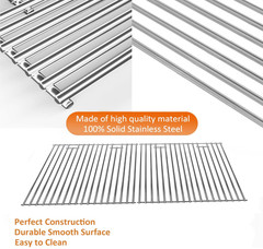 4 Pack Bull BBQ Grill Grate Replacement Parts for Bull 18248 LP, 18249 NG, LP…