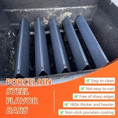 Reemplazo De Barra Aromatizadora De 17,5” Para Weber 300 310 E310, Genesis NEW.
