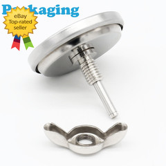 1.85″ Lid Grill Thermometer for Char Broil Gas Grills Stainless Steel G432