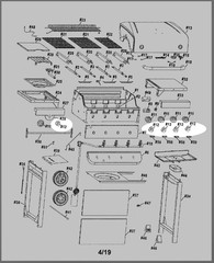 CHARBROIL GAS GRILL KNOBS Accessories