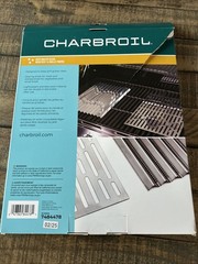 Char-Broil Stainless Steel Silver Grilling Sheet Set Model 7486478 for BBQ Grill