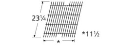 Music City Metals 54911 grid, porc stl wire, 23.25 x 11.5; Vikin