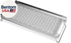 Griddle Warming Rack – Stainless‑Steel Keep‑Warm Rack with Raised Back Edge, Col