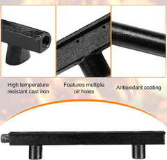 14 Inch Cast Iron Gas Log Burner Starter for Natural Gas Only