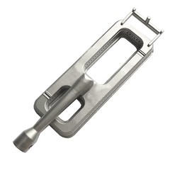 3 Pack Cast Stainless Steel 304 Grill Burner & 3 Lock Pins, 15 3/4 x 4 3/4 in…
