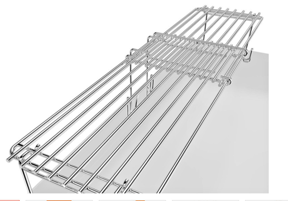 Grisun Griddle Warming Rack for Blackstone 28″ and 36″ Griddles – Adjustable