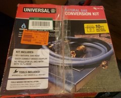 Universal Natural Gas Conversion Hose Kit 1001 534 592 New Open Box