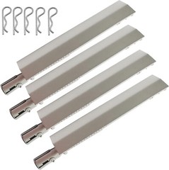 Cast Stainless Steel BBQ Grill Burners Replacement for Bull Cal Flame Jenn AIR