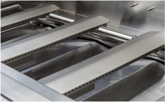 Cast Stainless Steel BBQ Grill Burners Replacement for Bull Cal Flame Jenn AIR