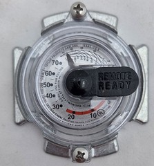 (4) Universal Large Glue On Propane Sr. Dial Gauge Home Horizontal Propane Tank