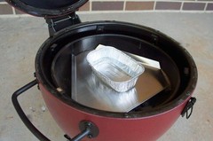 Deflector De Calor/bandeja De Goteo Para Akorn Kamado Jr. Charcoal Grill