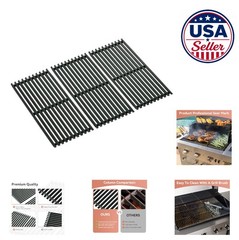 Cast Iron Grill Grates 17 Inch 3 Pack for Commercial Infrared Gas Grill