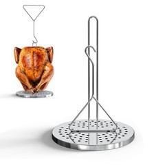 Stainless Steel Turkey Fryer Stand Kit, Turkey Chicken Fryer Accessory Kit wi…