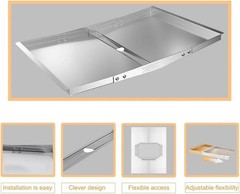 Stainless Steel Grease Tray with Catch Pan, Dyna Glo Grill Replacement Parts – U