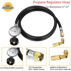 Propane Regulator Hose Adapter for Blackstone 17″ & 22″ Griddle Tabletop Camper