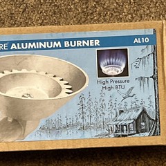 Bayou Classic AL10 High Pressure Aluminum Burner for LP Propane Gas Cookers. P12