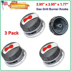 Gas Grill Burner Knobs Compatible with Weber Genesis 300 Series 2011-2016 – 3PCS