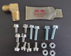 New ducane post mount gas grill hardware kit includes head mounting screws