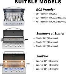 16 Inch Briquette Tray Grill Parts for Summerset Sizzler 32″ 26″ 40″ RJC009P