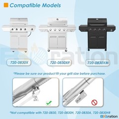Replacement Parts Kit for Nexgrill 4 Burner 720-0830X 720-0830XF 720-0830XM,