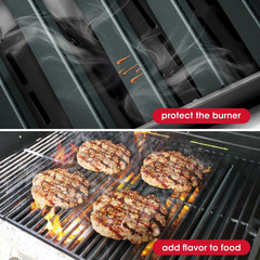 Grill Flavorizer Bars for Weber Spirit I II GS4 300 Series E310 E320 E330