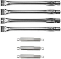 Grill Stainless Steel Burners 4pcs 14.75″ Crossover Tube Set for Kenmore BBQ Pro