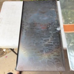 Traeger Tin Flat Stock Sheet Metal Industrial Raw Material Lot of 2