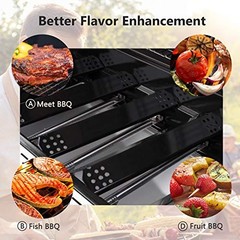 Grill Heat Plate Shield, Burner Cover, Flame Tamer for Grill Master 720-0697,