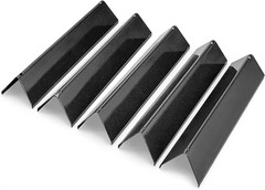 5-Pack Flavorizer Bars for Weber Spirit I/II 300 Series Heat Plates Replacement