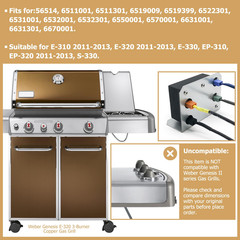 Igniter Kit for Weber Gas Grills 1836-13 6511001 6511301 6519009