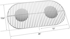 Stainless Steel Grill Cooking Grates for Coleman RoadTrip Grill