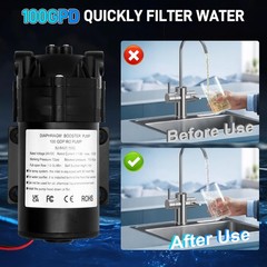 2025 Upgraded Betollo 6800 Booster Pump Kit, Suitable for Household Reverse