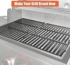 18.75″ Grill Grates Compatible Weber Genesis II 300 LX 300 Cast Iron 66095