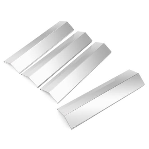 Grill Heat Plate Shields Replacement Parts for Silvery Heat Shield-4 Burner
