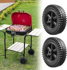 6-Inch Heat Resistant BBQ Grill Wheels – Universal Fit for Charbroil & More