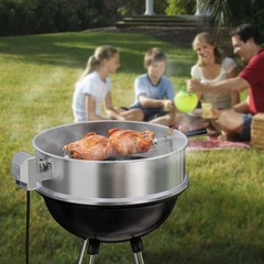Heavy Duty Stainless Steel Grill Rotisserie Motor – 4W, Waterproof Switch, 40 lb