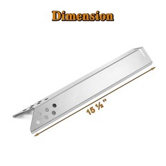 BG2824B 15.5 Inch Heat Tent for Expert Grill Parts 4 Burner Heat Shield