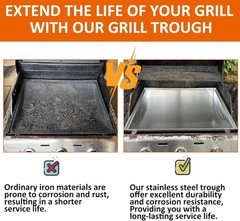 Stainless Trough for Charbroil Infrared 2 Burner G352-2100-W1