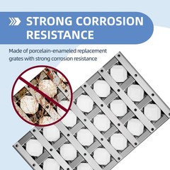OTAMECE 1 Pack 100-2070 and 1 Pack 100-2089 Briquette Tray for Artisan Grill …