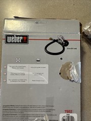 Weber 7502 Hose and Regulator Kit, for select Genesis and Summit Gas Grills.