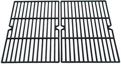 Cast Iron Cooking Grates Grid 2-Pack 12 3/8″ for Charmglow Jenn-Air Weber Grill