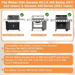 GS4 Genesis 2 Grill Parts for Weber 4-Burner Genesis II/II LX 400 SER Grill G…